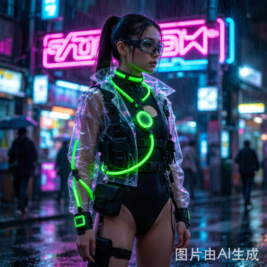 赛博朋克风